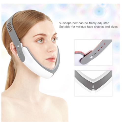 LED Photon Light Therapy V Face Massager