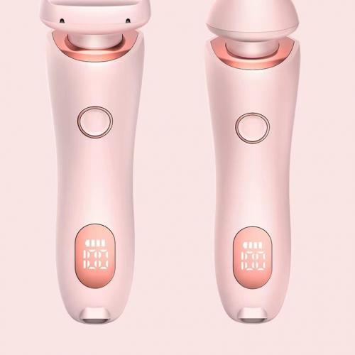 Women Epilator Electric Razor Hair Removal pink shavel